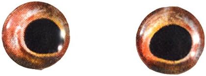 10mm Tükrözött Vörös Sügér Üveg Hal Szeme Tengeri Baba Íriszek a Művészet Polimer Agyag Taxidermia Szobrok, vagy Ékszer Készítés