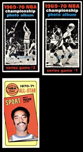1970-71 Topps New York-i Knicks Csapat Set New York Knicks (Set) VG+ Knicks