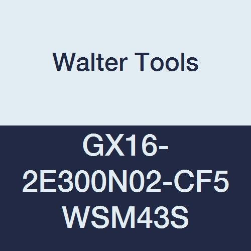 Walter Eszközök GX16-2E300N02-CF5 WSM43S Keményfém Tigris-Tec Grooving Váltólapkás Fordult Be, 0.008 Sarok Sugár (Csomag