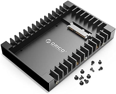 [2Packs] ORICO 2.5 SSD SATA 3.5 Merevlemez Adapter Belső Drive Bay Átalakító Tartóval Caddy Tálca 7 / 9.5 / 12.5 mm 2,5 hüvelykes