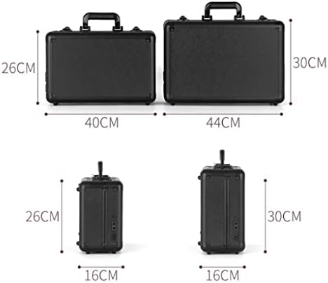SXNBH Sminkes Bőrönd Szépség Köröm Doboz LED Utazási Kozmetikai Szervező Szervező Tool Box (Szín : D, Méret : 44 * 30 * 16cm)