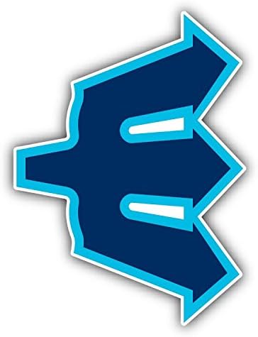 Everett AquaSox MiLB Baseball Szimbólum, Embléma Bakelit Art Grafikus Matrica Lökhárító Matrica