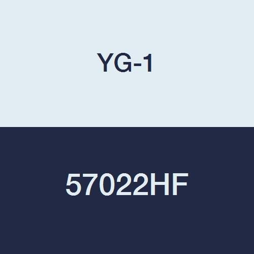 YG-1 57022HF HSS Végén Malom, 2 Fuvola, Miniatűr, Hosszú, gömbvégű, Dupla, TiAlN-Futura Befejezni, 3-3/8 Hosszú, 3/16