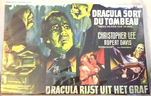 Drakula Feltámadt a Sírból, Drakula Egyfajta Du Tombeau Poszter 11 x 17 cm Christopher Lee