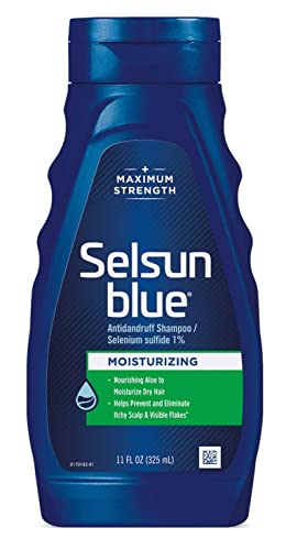Selsun Blue Hidratáló Aloe Korpásodás elleni Sampon 11 oz (Csomag 3)