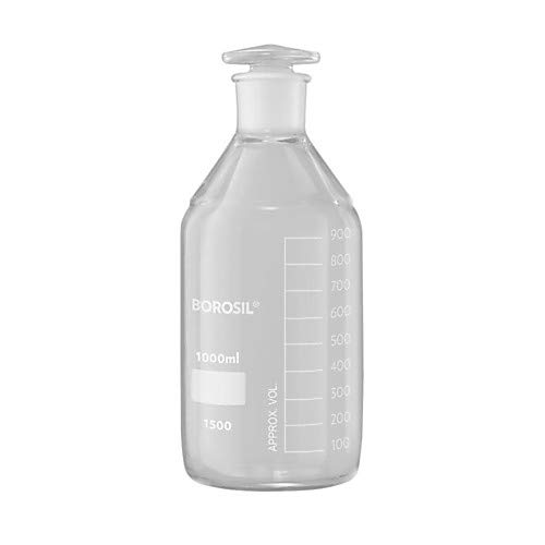 Borosil® Reagens Palack, Üveg Dugóval, majd Ballagásra, 100 mL-es, 10 db/CS