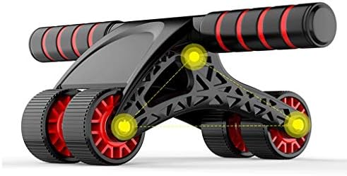 KJHD AB Roller Kerék Hasi Gyakorlat, Automatikus 4 Kerék Összecsukható Abs Koris a Nők, Férfiak, Hasi Izmok Kerék