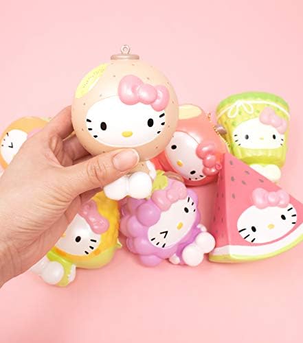 Sanrio Hello Kitty Gyümölcs, Zöldség Lassan Emelkedik Aranyos Puha Játék Kulcstartó, Születésnapi Ajándékok, Party kellék,