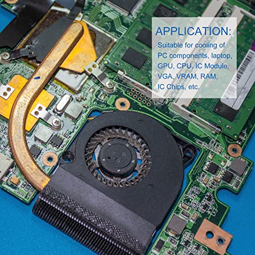 DMiotech 10 Csomag 15 x 15 x 1,8 mm Réz Pad Termikus Kit IC Chips Hűtőborda Hűvösebb Shim Hűtési PC Laptop