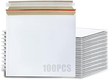 LUNKUIVY 100 DB Merev Leveleket Karton Von 11x14 Cm, Maradj Lapos Leveleket a Képek, Nyomatok, Dokumentumok, CD