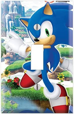 Egyetlen Kapcsoló Fali Kapcsoló Előlap Dekoráció Wallplate - Sonic Generations A Sündisznó