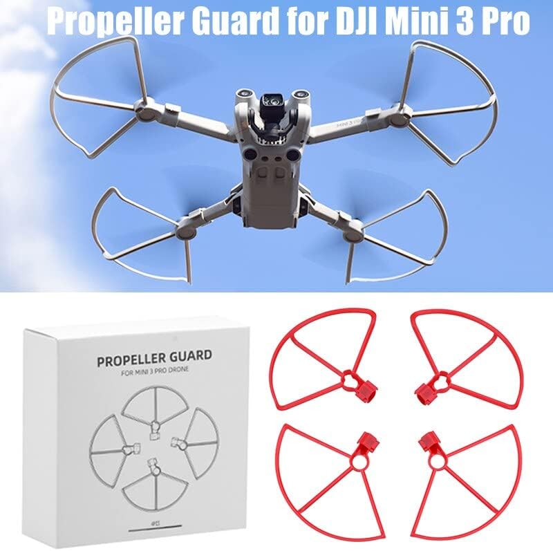 Ragyog-Tron [Drón Tartozékok] Propeller Őr DJI Mini 3 Pro Propellerek Protector Kellékek Fedezze Szárny Rajongó Lökhárító