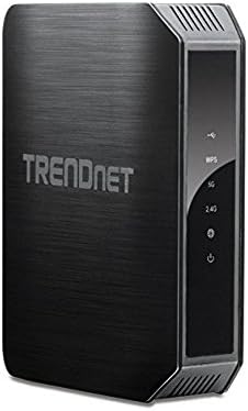 TRENDnet AC1200 kétsávos Nagy teljesítményű Vezeték nélküli Gigabit HÁLÓZATI Router, 2,4 GHz-es 300Mbps+5 ghz-es 867Mbps,