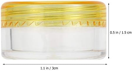 ALREMO XINGHUANG - 44pcs Utazási Krém Üvegek Mini Krém Konténer Utazási Méretű Palack Kozmetikai Smink Tartály (Vegyes Stílus)