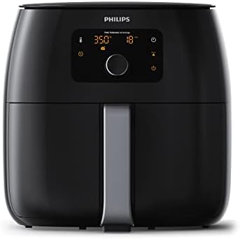 A Philips Prémium Airfryer XXL Zsír Eltávolítása Technológia, 3lb/7qt, Fekete, HD9650/96 + Snack Mester Tartozék Készlet,
