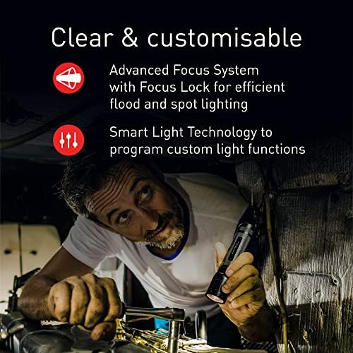 Ledlenser, P7R Tölthető Zseblámpa LED Fény a Haza Vészhelyzetben