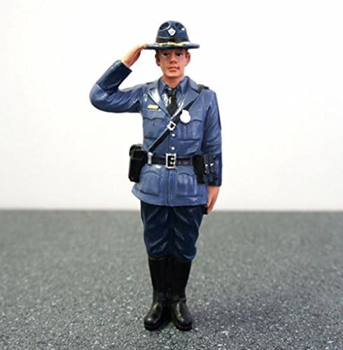 1/18 Amerikai Dioráma Rendőr - Brian férfi Amerikai Rendőrség rendőrség makett modell