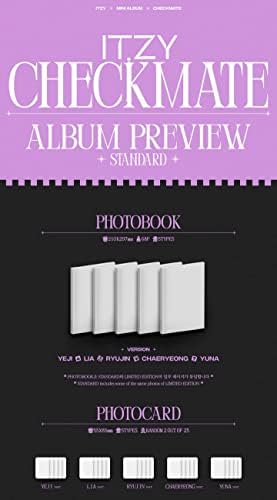 ITZY - sakk-Matt Standard Edition [Véletlenszerű ver.] (5. Mini Album) EGY Véletlen Album+Pre Order Korlátozott Előnyöket+Culturekorean