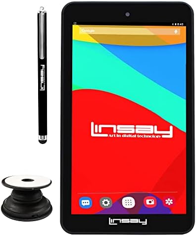 LINSAY 7 2 GB RAM, 32 gb-os Tároló, Android 12 Tabletta Pop-tartó Tollal