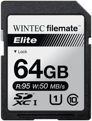 Filemate Wintec Filemate Elit 64 GB UHS-én U1 SDXC-C10 Kártya (3FMSX64GU1E-R)