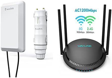 WiFi Router, valamint Kültéri WiFi Extender Csomag