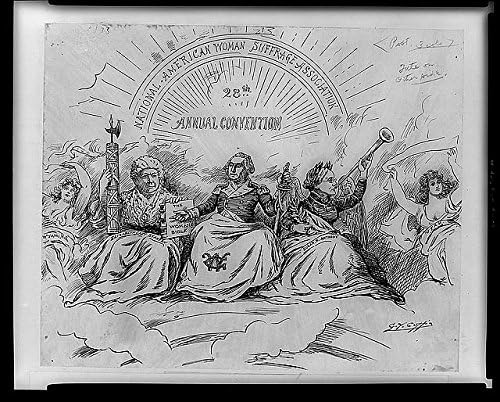 HistoricalFindings Fotó: A Megdicsőülés, a Választójog,Elizabeth Cady Stanton,George Washington,1896