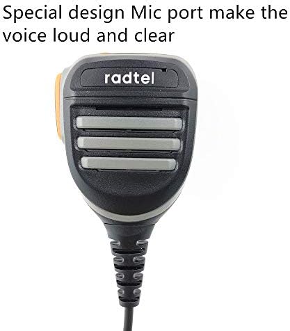 Radtel Platinum Sorozat Esővédő, nagy teherbírású Vállát, Hangszóró, Mikrofon Kompatibilis MD-380 MD-UV380 UV8000E Kenwood
