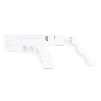 YT 2-az-1-Light Gun/Puskával a Wii (Fehér)