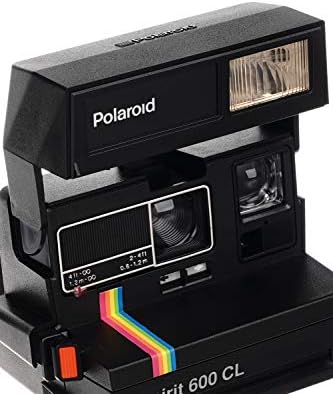 Polaroid Szellem 600 CL Instant Film Kamera Szivárvány Csíkos