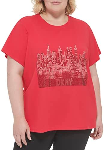DKNY Női Nyári Felsők, Rövid Ujjú T-Shirt
