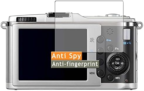 Vaxson Adatvédelmi képernyővédő fólia, kompatibilis Olympus PEN E-P1 Anti Kém Film Védők Matrica [ Nem Edzett Üveg ]