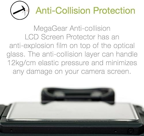 MegaGear Panasonic Lumix DMC-LX10 Kamera LCD Optikai kijelző Védő fólia, Átlátszó (MG1034)