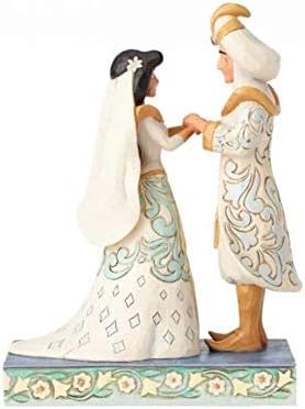 Jim Shore Disney Hagyományok, Jázmin, valamint Aladdin Esküvői Figura