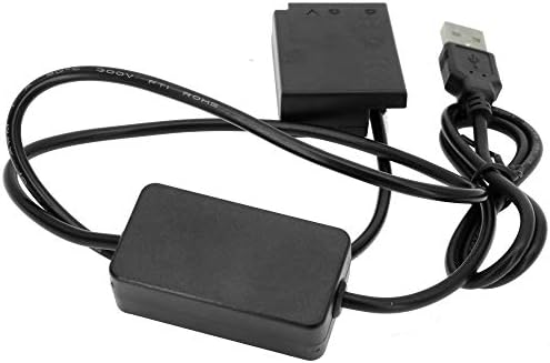 USB-Dummy Akkumulátor REPLECEMENT Canon LP-E17 40' Adapter Kábel