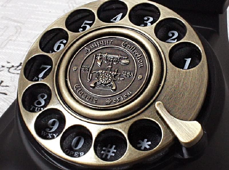 DHTDVD Forgó Tárcsa/Mechanikus Csengőhangok/Európai Vintage Antik Fém Telefonok