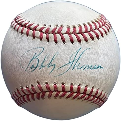 Bobby Thomson Aláírt Hivatalos Nemzeti League Baseball - Dedikált Baseball