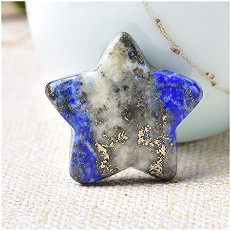 RUITAIQIN SHITU 1DB Természetes Kvarc Csillag Díszek Kő Kézműves Obszidián Lazuli Pentagram Energia Gyógyító Kvarc Kristály