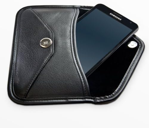BoxWave Esetben Kompatibilis Motorola Moto G7 Optimo (a bíróság által BoxWave) - Elite Leather Messenger, Táska, műbőr tok