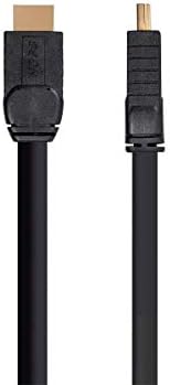 Monoprice Nagy Sebességű HDMI-Kábel - 25 Méter - Fekete, Aktív, 4K@60Hz, HDR, 18Gbps, 24AWG, YUV 4:4:4, CL3 - HOSS