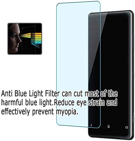 Puccy 3 Csomag Anti Kék Fény, a Képernyő Védő Fólia, kompatibilis OLYMPUS digitális TÜKÖRREFLEXES fényképezőgép E-500 TPU