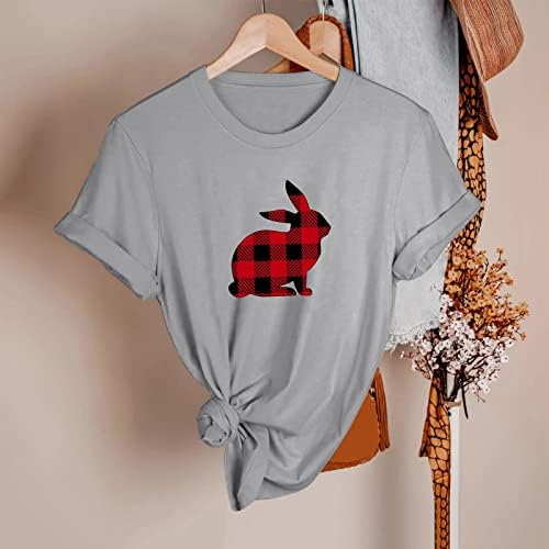 Női-Ingek, Aranyos Rabbit Nyomtatott Női Plus Size Póló Női Top Y2K Tee Elegáns Női Blúzok