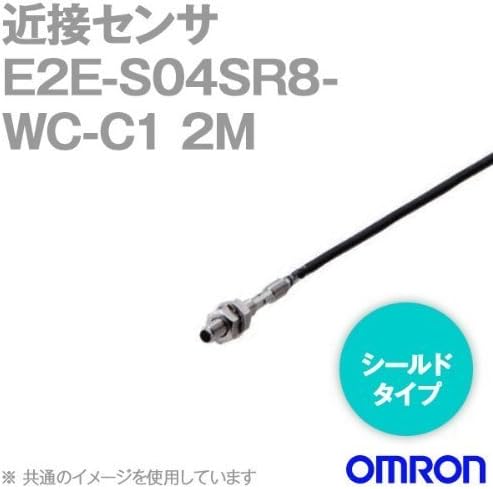 OMRON E2E-S04SR8-WC-C1 2M Kis Átmérőjű Közelség Érzékelő Árnyékolt Modell,M4 NN