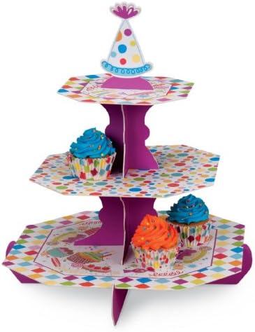 Penelope Felek Penelope Felek Papír Muffin Állvány, Boldog Születésnapi Torták