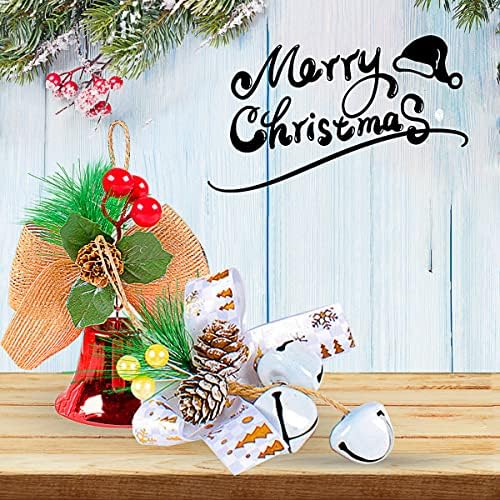Karácsonyi Jingle Bells Ajtó Dísztárgy Fogas, 4 Csomag Karácsonyi Csengő Lóg Dekoráció Karácsonyi Csengő Medál Buffalo Ellenőrizze
