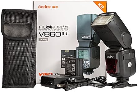 Godox V860II-S Úttörő Vaku Speedlite Vaku Sony DSLR Fényképezőgép