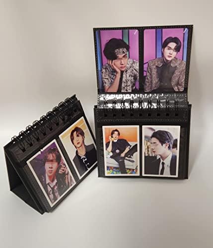 Fénykép kártya Asztal Album, 3 Inch Kpop Fotó Állvány Instax Mini Naptári Polaroid jogosultja fényképek Megjelenítési k-pop
