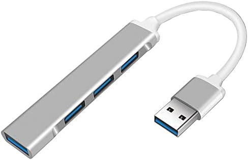 Dokkolóegység c típus Extender HUB Elosztó a Mobil Telefon vagy Notebook USB Átalakító Adapter (USB3.0 az egyik a Négy,Ezüst)