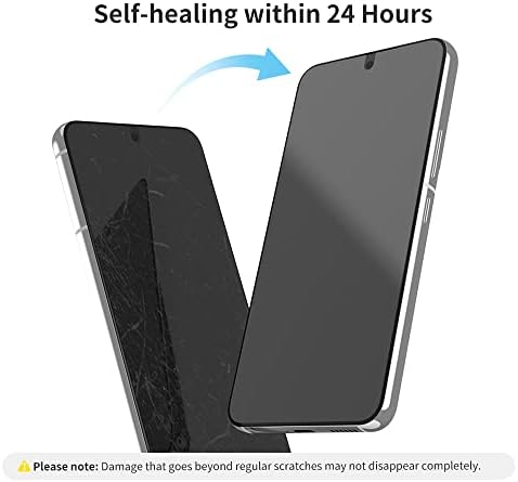 Sinjimoru Samsung Galaxy S23 Sorozat öngyógyító Adatvédelmi képernyővédő fólia, Anti-Spy mobiltelefon Adatvédelmi Képernyő