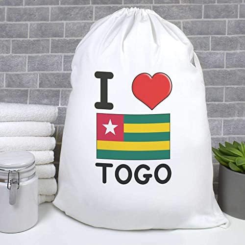 Azeeda 'Szeretem Togo' Mosoda/Mosógép/Tároló Táska (LB00021889)