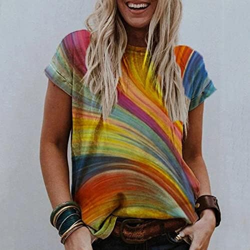 Női Molett Nyári Felsők 2023 Rövid Ujjú Sleeve T-Shirt Divatos Vintage Grafikus Nyomtatott Pólók Alkalmi, Laza Pólók